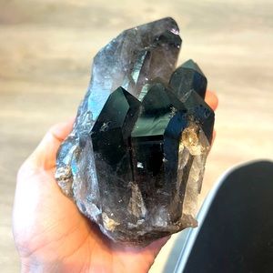 BLACK SMOKY QUARTS  ✨ RARE | AUTHENTIC
